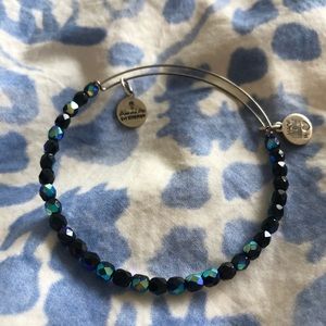 Alex and Ani Rock Candy Midnight Beaded Bangle